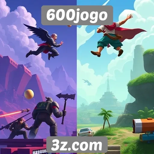 Comparativo de gráficos entre jogos disponíveis no 600jogo
